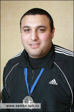 Артур Овфсопян, обладатель Кубка России по самбо 2006 года в вк +100 кг. Фото: Сушко С.